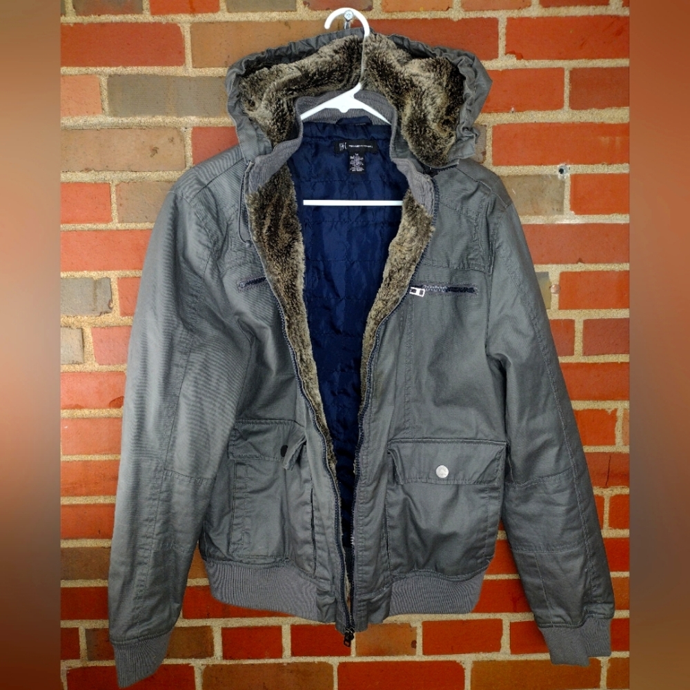 Inc International Concepts Faux Fur lining Jacket